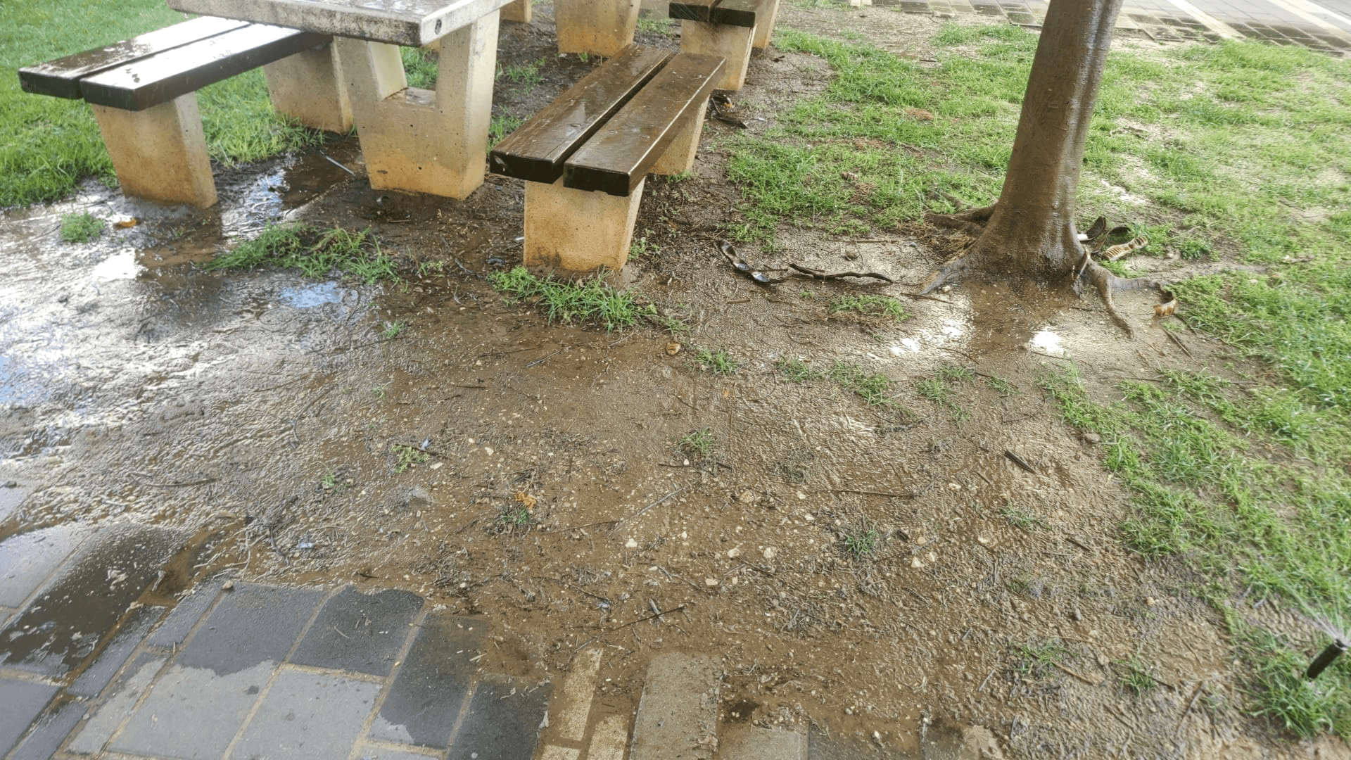 התפוצצות מים ללא גבולות - אין גידור